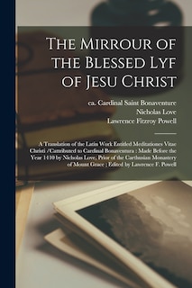 Couverture_The Mirrour of the Blessed Lyf of Jesu Christ