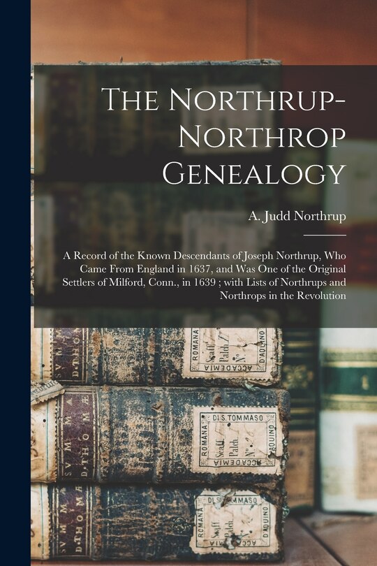 Front cover_The Northrup-Northrop Genealogy