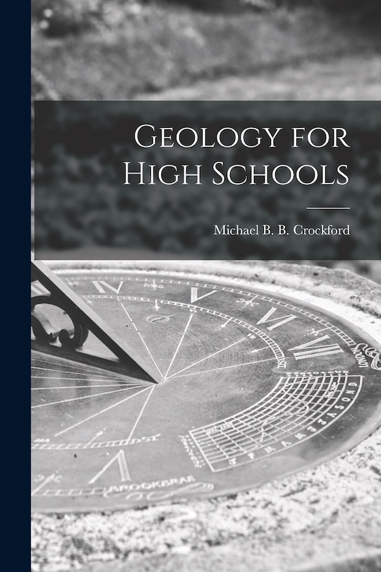 Front cover_Geology for High Schools