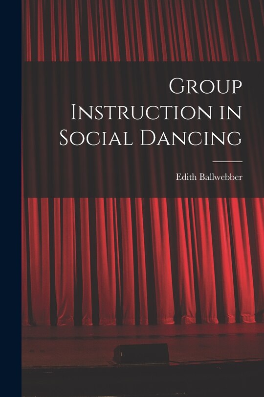 Front cover_Group Instruction in Social Dancing