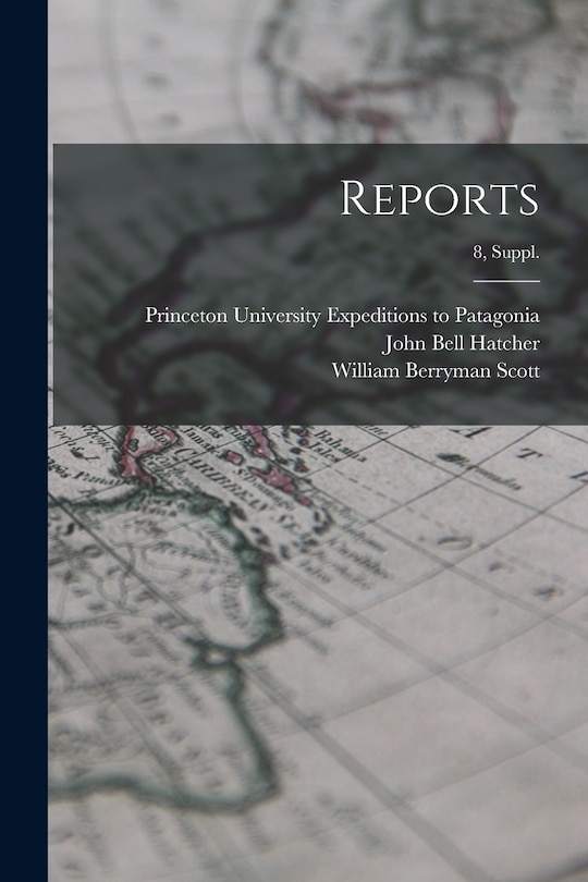 Front cover_Reports; 8, Suppl.