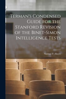 Front cover_Terman's Condensed Guide for the Stanford Revision of the Binet-Simon Intelligence Tests
