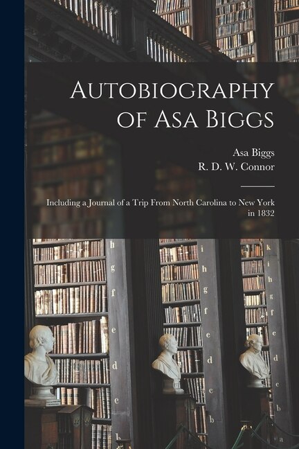 Front cover_Autobiography of Asa Biggs
