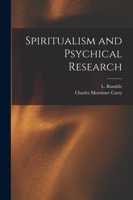 Couverture_Spiritualism and Psychical Research