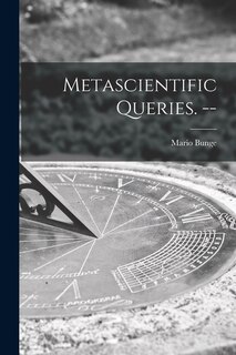 Front cover_Metascientific Queries. --