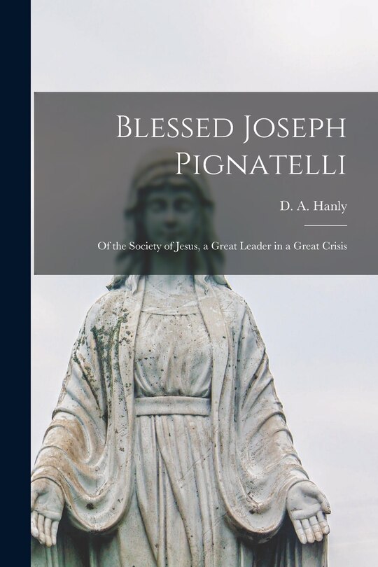 Couverture_Blessed Joseph Pignatelli