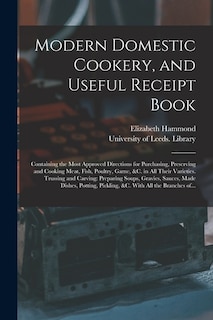 Front cover_Modern Domestic Cookery, and Useful Receipt Book