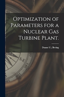 Couverture_Optimization of Parameters for a Nuclear Gas Turbine Plant.