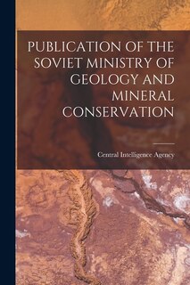 Front cover_Publication of the Soviet Ministry of Geology and Mineral Conservation