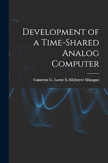 Couverture_Development of a Time-shared Analog Computer