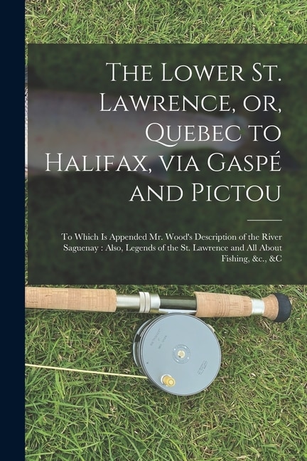 Front cover_The Lower St. Lawrence, or, Quebec to Halifax, via Gaspé and Pictou [microform]
