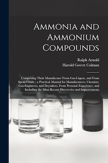 Front cover_Ammonia and Ammonium Compounds