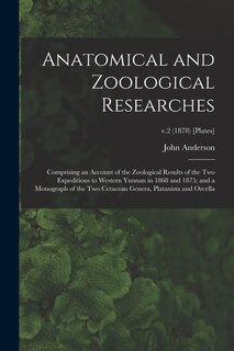 Front cover_Anatomical and Zoological Researches