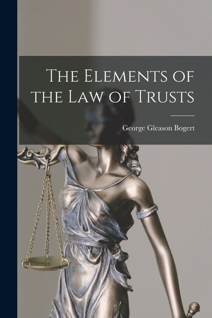 Couverture_The Elements of the Law of Trusts