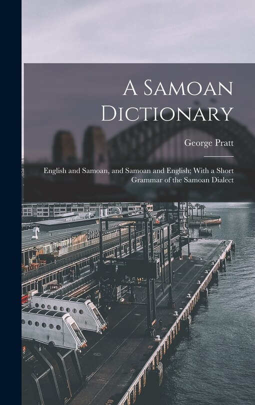 Front cover_A Samoan Dictionary
