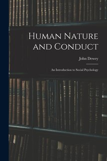 Front cover_Human Nature and Conduct