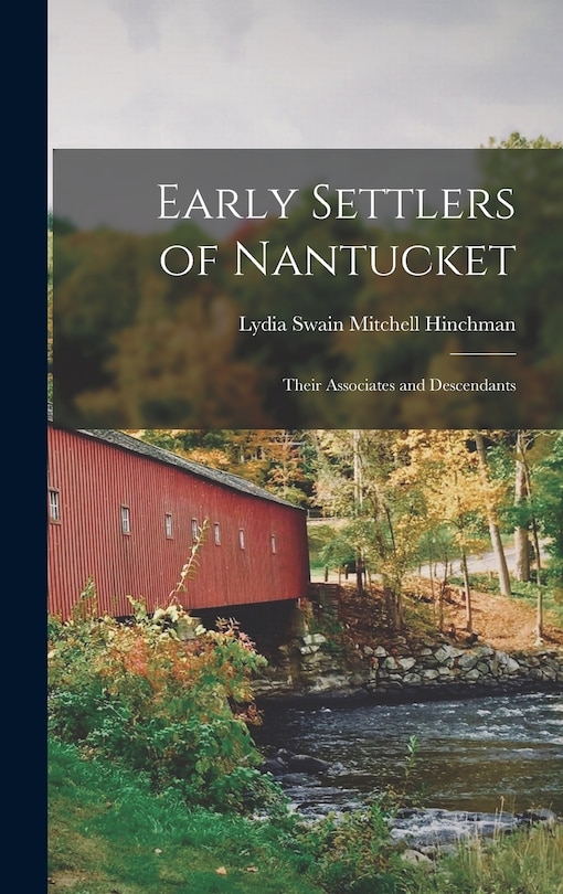 Front cover_Early Settlers of Nantucket
