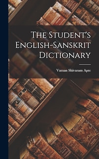 Front cover_The Student's English-Sanskrit Dictionary