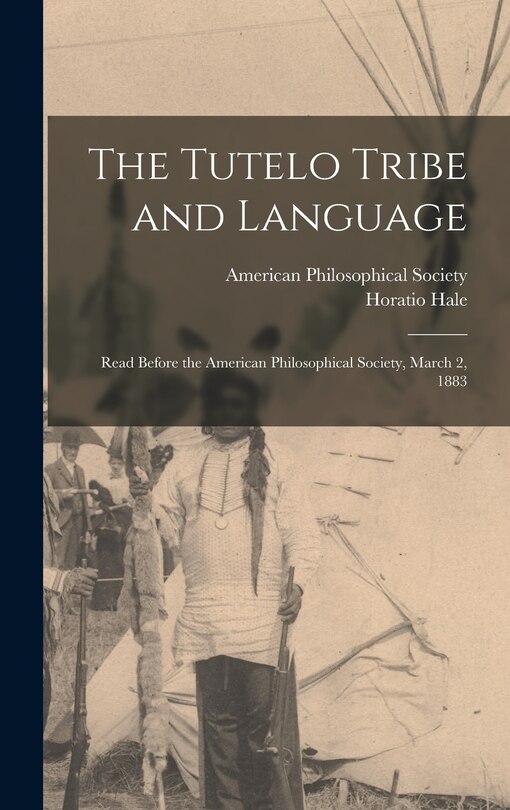 Front cover_The Tutelo Tribe and Language