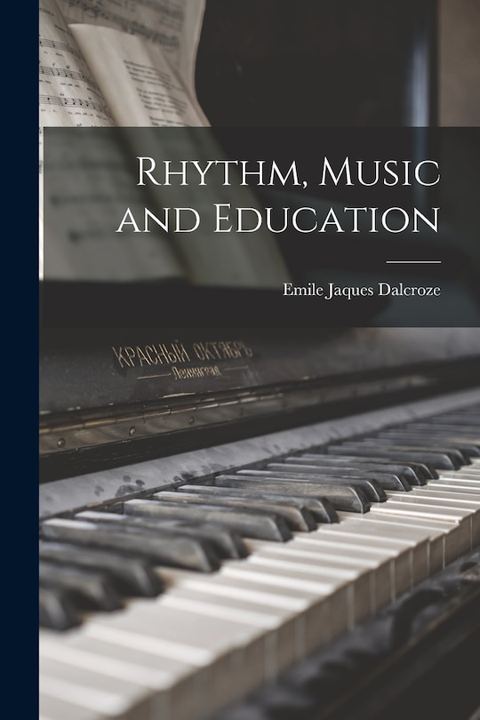 Front cover_Rhythm, Music and Education