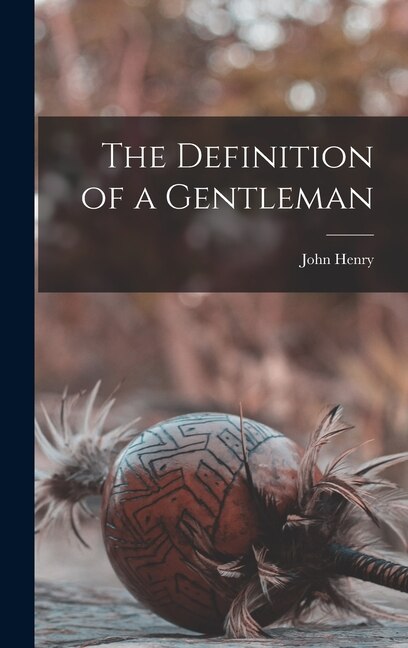 Front cover_The Definition of a Gentleman