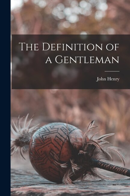 Couverture_The Definition of a Gentleman