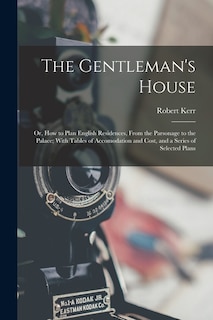 Front cover_The Gentleman's House