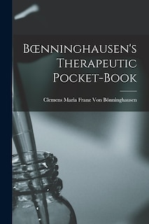 Front cover_Boenninghausen's Therapeutic Pocket-Book