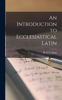 Couverture_An Introduction to Ecclesiastical Latin
