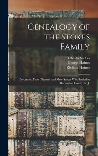 Front cover_Genealogy of the Stokes Family