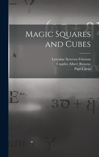 Front cover_Magic Squares and Cubes