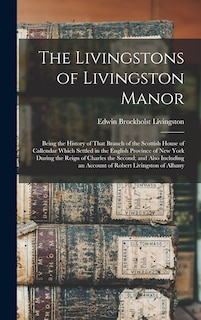 Front cover_The Livingstons of Livingston Manor