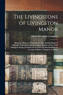Front cover_The Livingstons of Livingston Manor