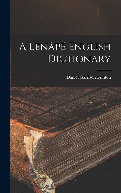 Front cover_A Len&acirc;p&eacute; English Dictionary