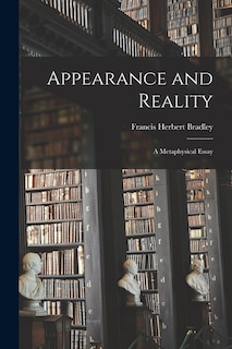 Front cover_Appearance and Reality