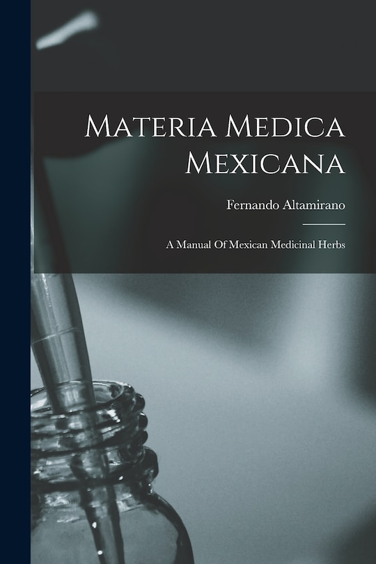 Couverture_Materia Medica Mexicana