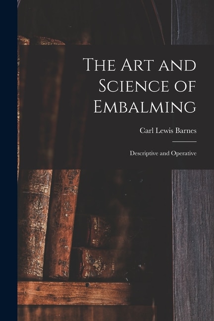 Couverture_The Art and Science of Embalming