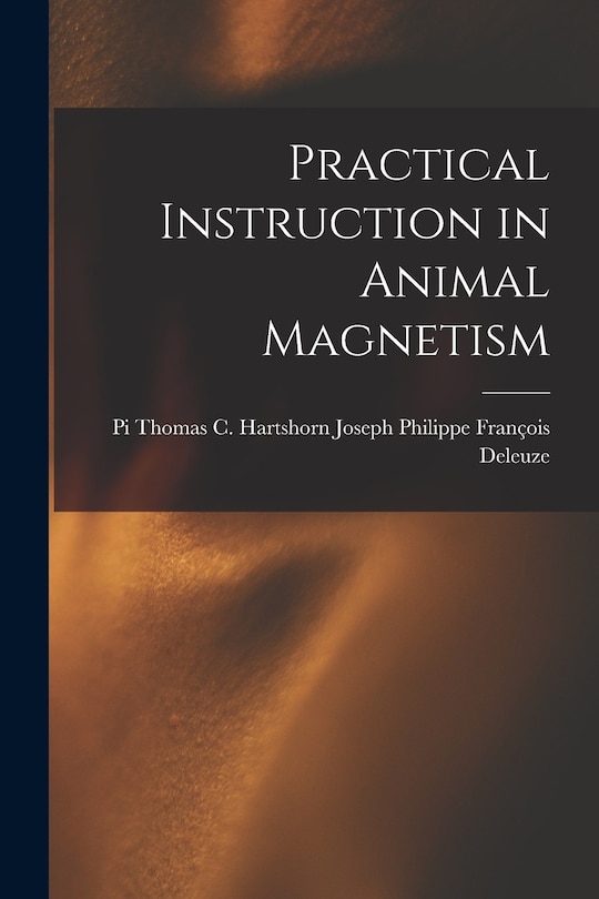 Couverture_Practical Instruction in Animal Magnetism