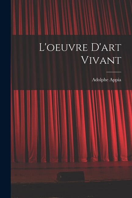 Front cover_L'oeuvre D'art Vivant