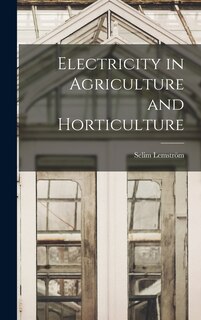 Couverture_Electricity in Agriculture and Horticulture