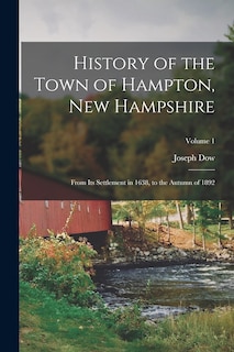 Front cover_History of the Town of Hampton, New Hampshire