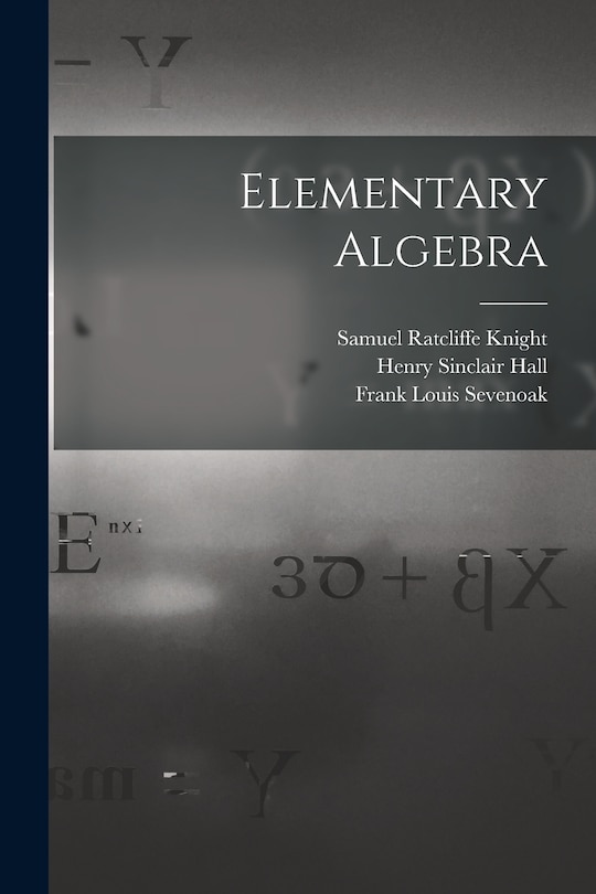 Front cover_Elementary Algebra