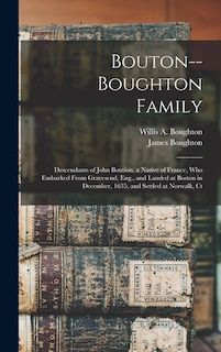 Front cover_Bouton--Boughton Family