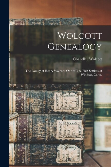 Front cover_Wolcott Genealogy
