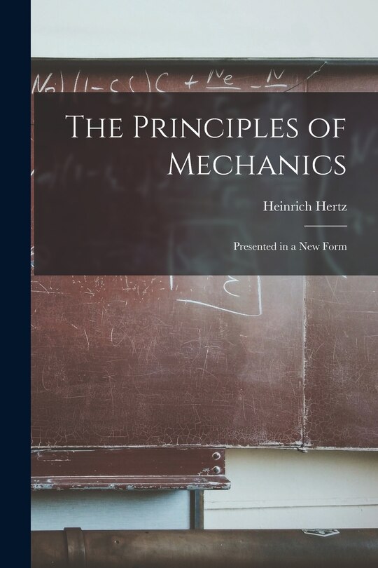 Couverture_The Principles of Mechanics