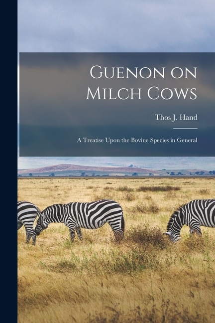 Front cover_Guenon on Milch Cows