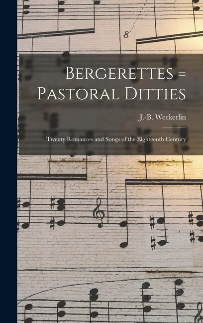 Couverture_Bergerettes = Pastoral ditties
