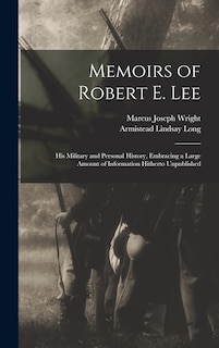 Front cover_Memoirs of Robert E. Lee