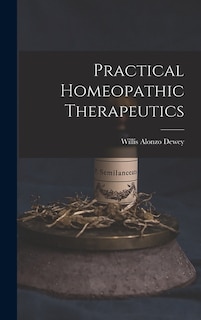 Couverture_Practical Homeopathic Therapeutics