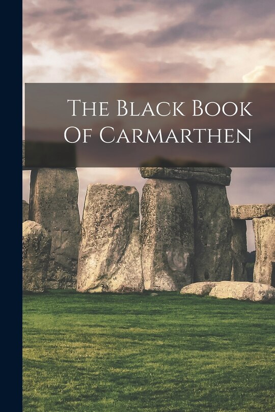 Couverture_The Black Book Of Carmarthen